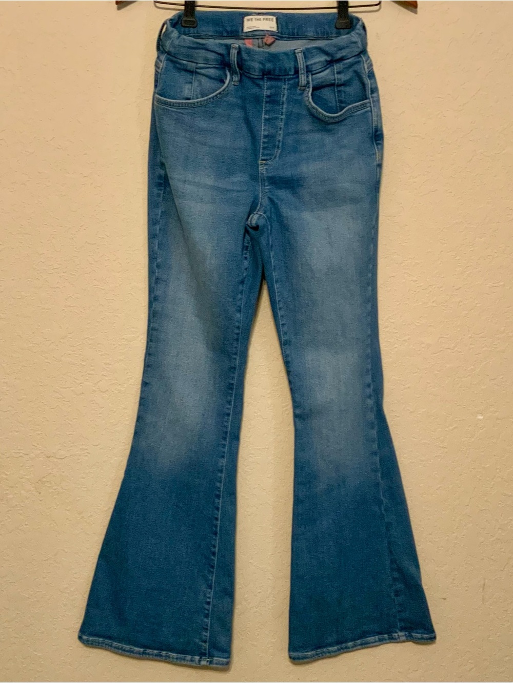 We The Free Stretch Pull On Flared Jeans size s/p